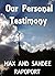Our Personal Testimony