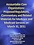 Accountable Care Organizations Proposed Regulations, Commenta... by Alan S. Gassman