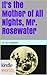 It's the Mother of All Nights, Mr. Rosewater (The World of Kurt Vonnegut)