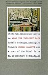 Book cover for What the Twilight Says: Essays