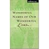 Wonderful Names o...