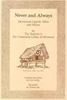 Never and Always: Micronesian Legends, Fables and Folklore