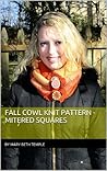 Fall Cowl Knit Pattern - Mitered Squares