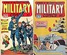 Military Comics. Issues 33 and 34. Stories of the Army and Navy. Features Blackhawk aided by Civil War Veteran. Golden Age Digital Comics
