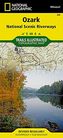 Ozark National Scenic Riverways Map (National Geographic Trails Illustrated Map, 260)