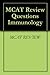 MCAT Review Questions Immunology