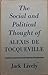 The Social and Political Thought of Alexis de Tocqueville by Jack Lively