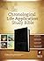 NLT Chronological Life Application Study Bible, TuTone (LeatherLike, Black/Onyx)