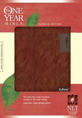 The One Year Bible Slimline Edition NLT, TuTone