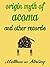 Origin Myth of Acoma: And Other Records
