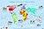 Collins Children's World Wall Map by Collins Maps