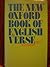 The New Oxford Book of English Verse, 1250–1950