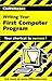 CliffsNotes Writing Your First Computer Program