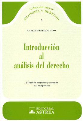 Introducción al análisis del derecho (Paperback)