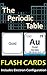 The Periodic Table Flash Cards Illustrated: Double Sided, includes Electron Configuration