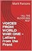 VOICES FROM WORLD WAR ONE -...
