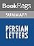 Summary & Study Guide Persian Letters by Charles de Secondat, baron de Montesquieu