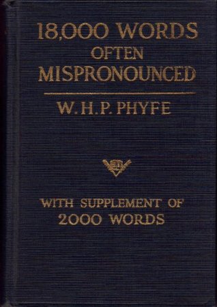 18,000 Words Often Mispronounced