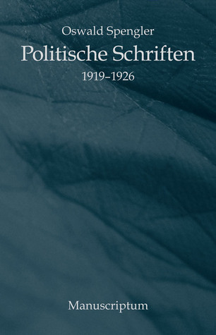Politische Schriften 1919-1926 (Hardcover)
