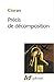 Précis de décomposition (French Edition)