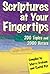 Scriptures at Your Fingertips: With Over 200 Topics and 2000 Verses