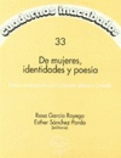 De mujeres, identidades y poesía. Poetas contemporáneas de Estados Unidos y Canadá