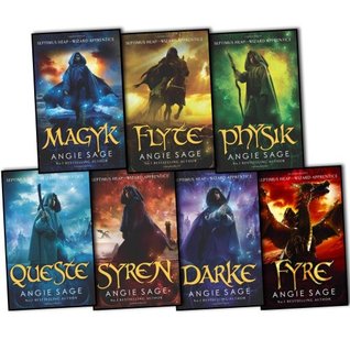 Septimus Heap Angie Sage 7 Books Collection Set Pack (Septimus Heap, #1-7)