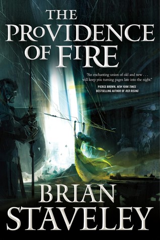 Portada de The Providence of Fire, de Brian Staveley