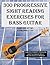 300 Progressive Sight Reading Exercises for Bass Guitar Large Print Version: Part One of Two, Exercises 1-150