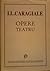 Opere: teatru