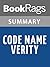 Code Name Verity by Elizabeth Wein l Summary & Study Guide