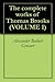 The complete works of Thomas Brooks Volume 1