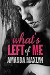 Book cover for What's Left of Me (What's Left of Me, #1)