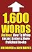 1800 Words An Hour: How You Can Write Faster, Better & More Polished Books (How To Write Book 3)