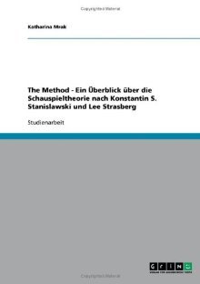 The Method. Ein Überblick über die Schauspieltheorie nach Konstantin S. Stanislawski und Lee Strasberg (German Edition)