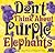 Don't Think About Purple Elephants by Susanne Merritt