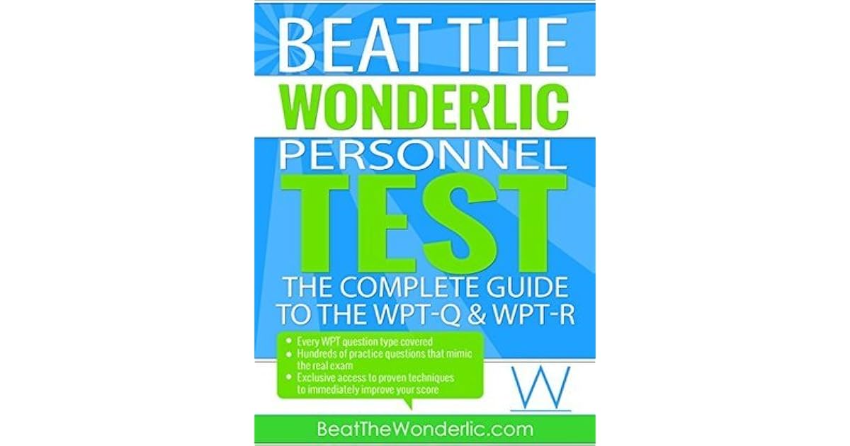 The Complete Guide to the Wonderlic Personnel Test by Beat the Wonderlic