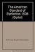 The American Standard of Perfection 1998 by American Poultry Association
