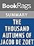 Summary & Study Guide The Thousand Autumns of Jacob de Zoet by David Mitchell