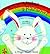 Bendon Piggy Toes Press What Makes a Rainbow? Magic Ribbon St... by Betty Schwartz