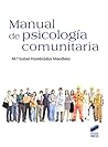 Book cover for Manual de psicología comunitaria (Spanish Edition)