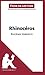 Rhinocéros d'Eugène Ionesco (Fiche de lecture): Analyse complète et résumé détaillé de l'oeuvre (French Edition)