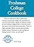 Freshman College Cookbook by A.D. Posey