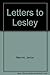 Letters to Lesley