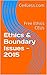 Ethics & Boundary Issues - ...