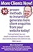 More Clients Now!: 10 Proven Methods To Instantly Generate More Client Enquiries From Your Website Today.