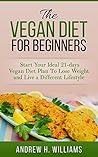 The Vegan Diet for Beginners: Start Your Ideal 21-days Vegan Diet Plan To Lose Weight and Live a Different Lifestyle The Vegan Diet for Beginners: Start Your Ideal 21-days Vegan Diet Plan To Lose Weight and Live a Different Lifestyle