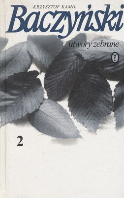 Utwory zebrane, Tom 2 (Hardcover)