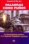 Palabras como puñ...