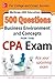 McGraw-Hill Education 500 Business Environment and Concepts Questions for the CPA Exam (McGraw-Hill's 500 Questions)